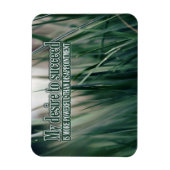 「私の成功への欲求」モチベーション肯定フレックス マグネット (縦)