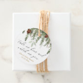 私の成長を見守って ルージュパインのベイビーシャワープレゼントタグ フェイバータグ (インサイチュ)