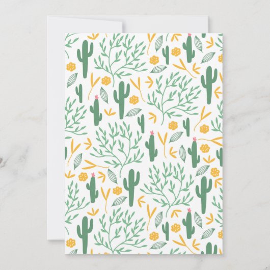 私の成長カード救済ホルダー伝票をありがとう 招待状 (裏面)