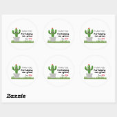 私の成長ステッ救済カーをありがとう ラウンドシール (シート)