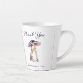 私の成長救済に感謝先生 カフェラテマグ (右)