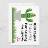 私の成長救済カードありがとう (正面/裏面)