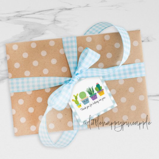 私の成長救済メッセージカードに感謝 フェイバータグ