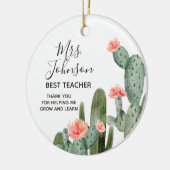 私の成長救済先生オーナメント セラミックオーナメント (左)