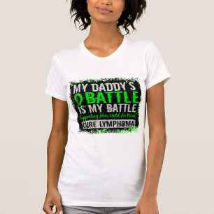 私の戦いの余りに2リンパ腫のお父さん Tシャツ