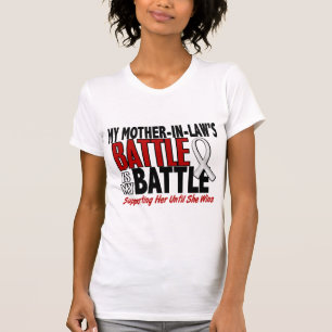 私の戦い余りに1人の義母の骨/肺癌 Tシャツ