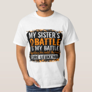 私の戦い余りに2つの白血病の姉妹 Tシャツ