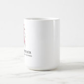 私の戦い神の力 コーヒーマグカップ (中央)