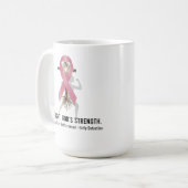 私の戦い神の力 コーヒーマグカップ (正面左)