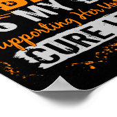 私の戦い2人白血病の妻 ポスター (角)