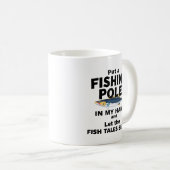 私の手に釣竿を コーヒーマグカップ (正面右)