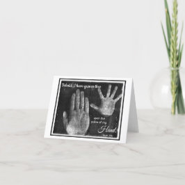 私の手のひらにLDSノテカード カード