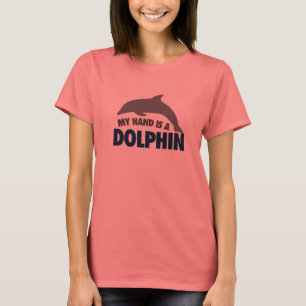 私の手はイルカだ Tシャツ