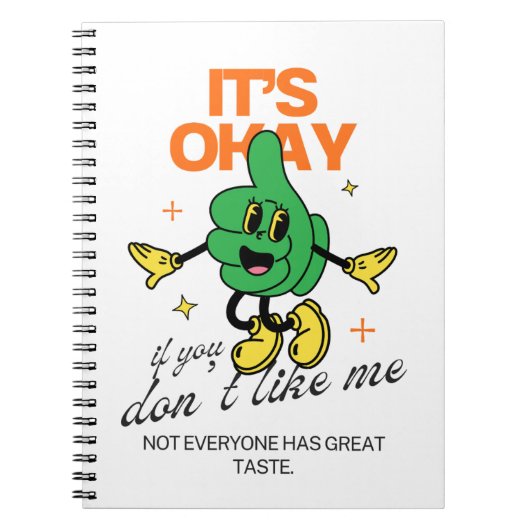 私の手袋が嫌いだ ノートブック (正面)