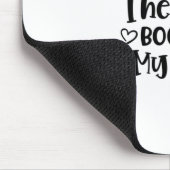 私の手読の中の砂浜の本の中のアートのつま先 マウスパッド (コーナー)