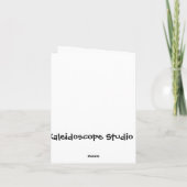 私の手 カード (裏面)