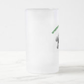 私の打撃のガラスエタノールがあるところ フロストグラスビールジョッキ (中央)