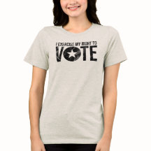私の投票権を行使します Tシャツ