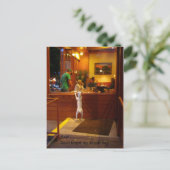 私の持ち帰り袋を忘れないで下さい! ポストカード (スタンド正面)