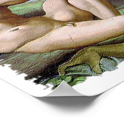 私の指のファートユーモアを引っ張る ポスター (角)