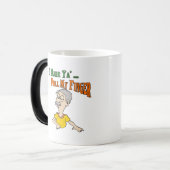 私の指を引っ張って下さい モーフィングマグカップ (正面左)