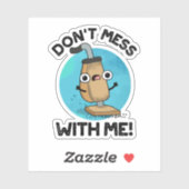 私の掃除機のパンおもしろいと一緒に混乱しない シール (シート)