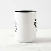 私の推しの人は私を先生と呼ぶ Wordart マグカップ (中央)