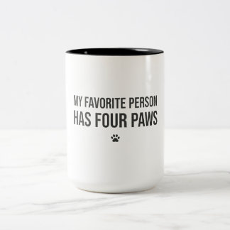 私の推しは四足歩行 – ペットラバーマグ ツートーンマグカップ