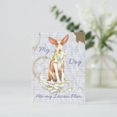 私の揖斐山が私の食べレッスンプランを探した ポストカード (スタンド正面)