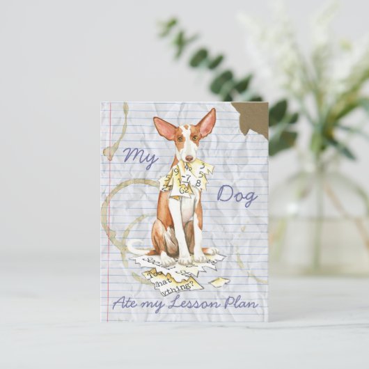 私の揖斐山が私の食べレッスンプランを探した ポストカード (スタンド正面)