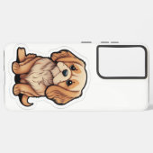 私の携帯ケースにいるんだよ、落ち着いて SAMSUNG GALAXYケース (左側面)