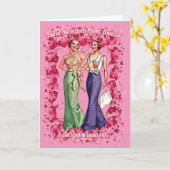 私の携帯充電器みたいなLGBTQバレンタイン カード (黄色い花)