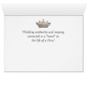 「私の携帯電話は私の王室のセプターだ!」 (内部横(下))