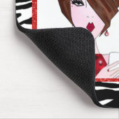 「私の携帯電話は私の王室のセプターだ!」 マウスパッド (コーナー)