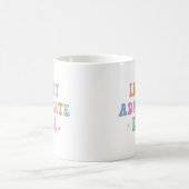私の支持者の時代に コーヒーマグカップ (中央)