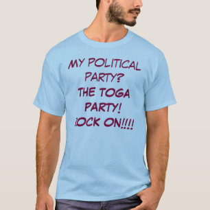 私の政党か。 トーガのパーティー! 石!!!! Tシャツ