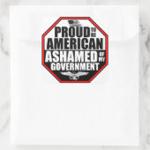 私の政府を恥じて！ スクエアシール (バッグ)