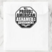 私の政府を恥じて！ ラウンドシール (バッグ)