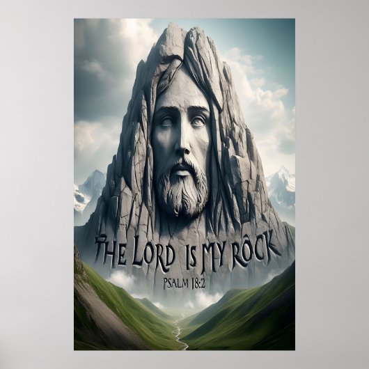 私の救いの強み主は私の岩である ポスター (正面)