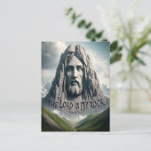 私の救いの強み主は私の岩である ポストカード (スタンド正面)