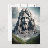 私の救いの強み主は私の岩である ポストカード (正面/裏面)