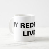 「私の救い主は生きている」クラシックMug コーヒーマグカップ (正面左)