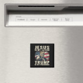 私の救い主トランプは私の大統領2024アメリカ人F マグネット (インサイチュ (食洗機))