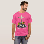 私の救人生キリスト教神信仰 Tシャツ (正面フル)