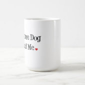 私の救助犬は私をマグ救助しました コーヒーマグカップ (中央)