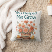 私の救済成長-先生プレゼント クッション (ブランケット)