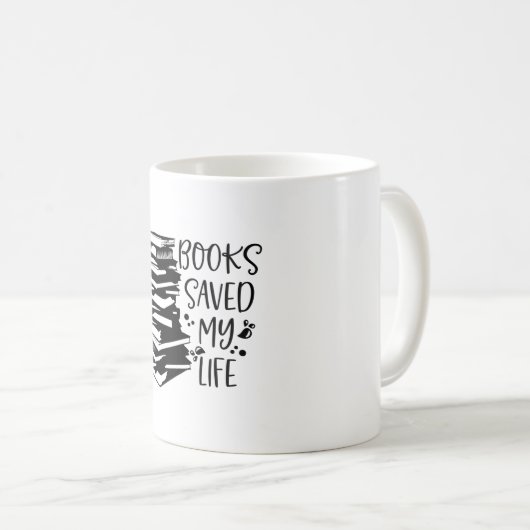 私の救生活を書く コーヒーマグカップ (正面右)