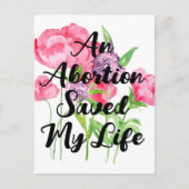 私の救生産(フローラ) ポストカード (正面)