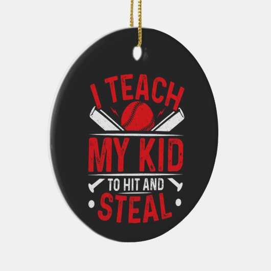 私の教え子が殴って盗む セラミックオーナメント (右)