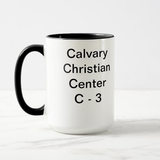私の教会のためのコーヒー・マグ マグカップ (左)